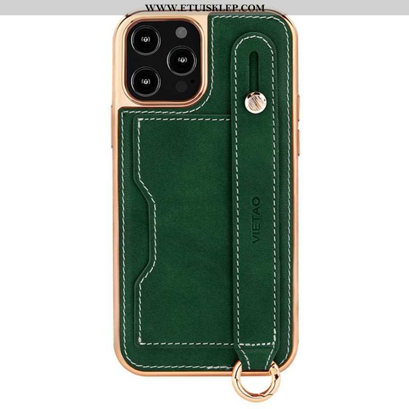 Etui do iPhone 14 Pro Etui Na Karty Z Paskiem Podtrzymującym Vietao